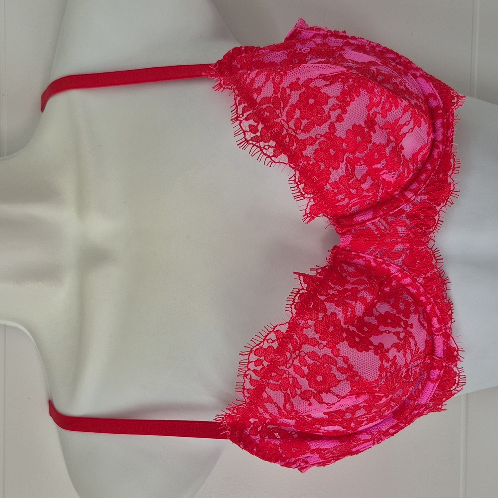 Victoria's Secret Very Sexy Un-lined Demi Lace Bra 36B